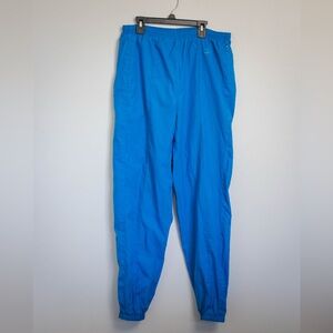 VTG International Nike Vibrant Blue windbreaker pants Medium/Large